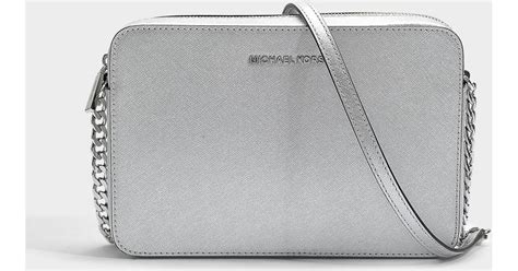 michael kors handbags silver|michael kors silver crossbody bag.